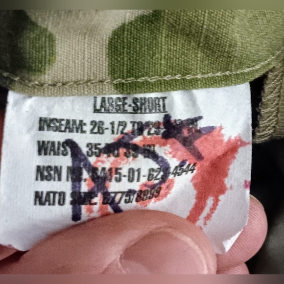 Preowned) OCP Camo Combat Pants Uniform Trouser Unisex Flame Resistant Large Sho - Picture 5 of 12